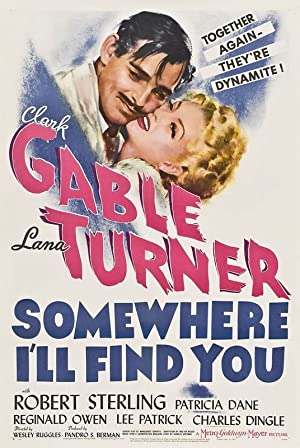 Somewhere I'll Find You (1942) starring Clark Gable on DVD on DVD